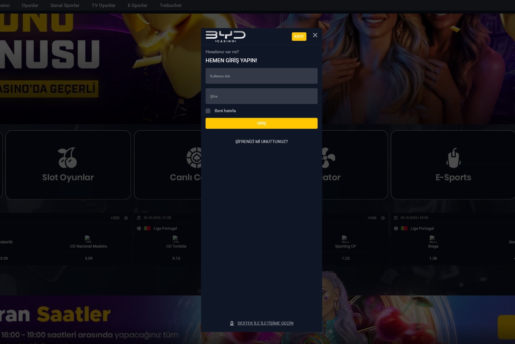 bydcasino giriş türkiye